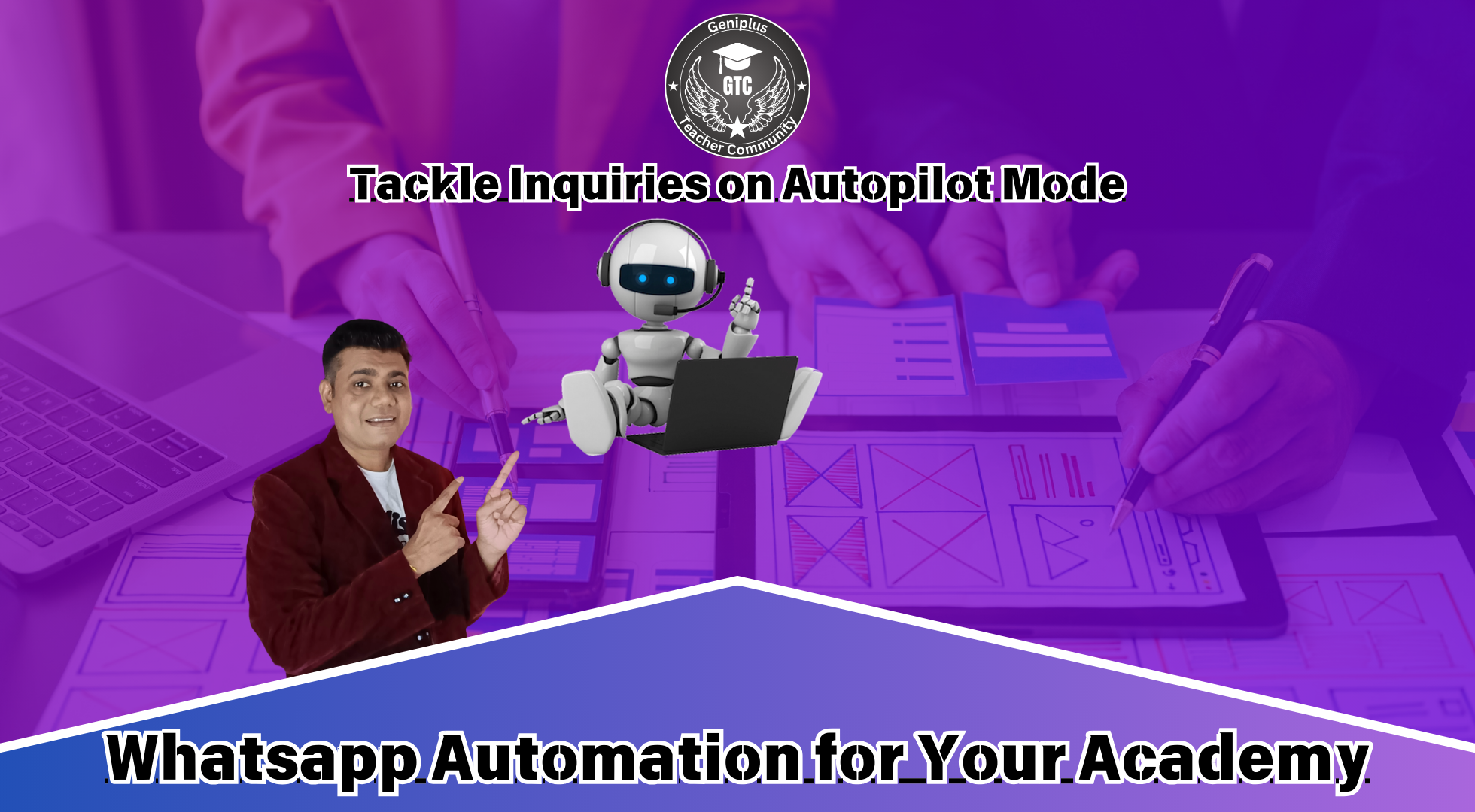 Tackle Inquiries on Autopilot Mode – Whatsapp Automation for Your Academy